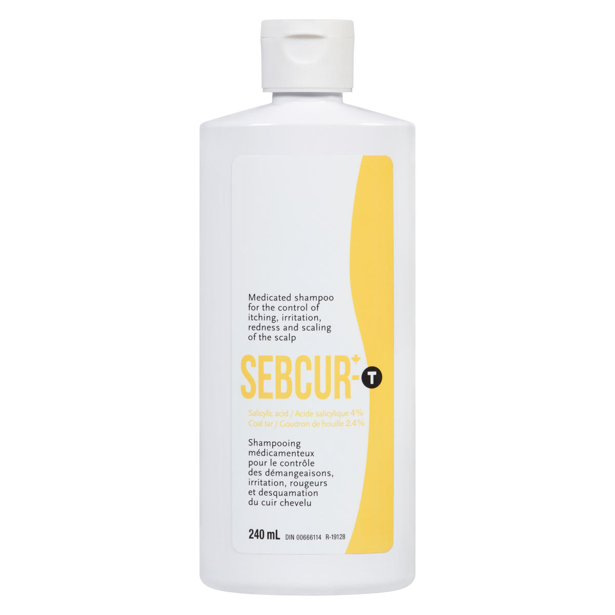 Sebcur-T Medicated Tar Shampoo 240 mL