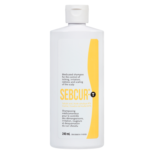 Sebcur-T Medicated Tar Shampoo 240 mL