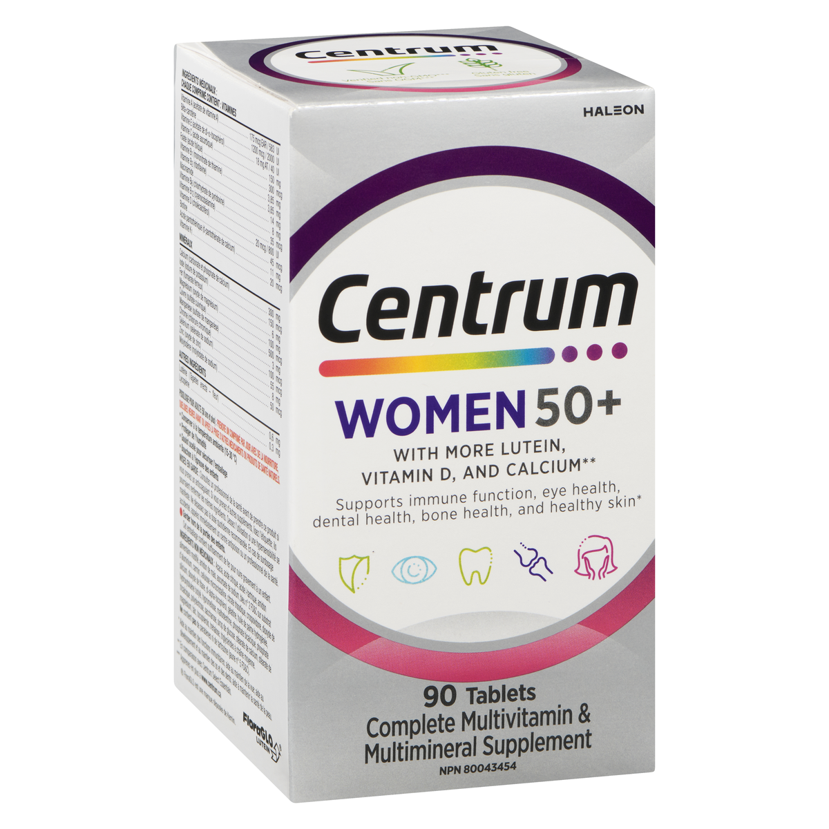 Centrum Women 50+ Multivitamin & Multimineral Tablets, 90 Count