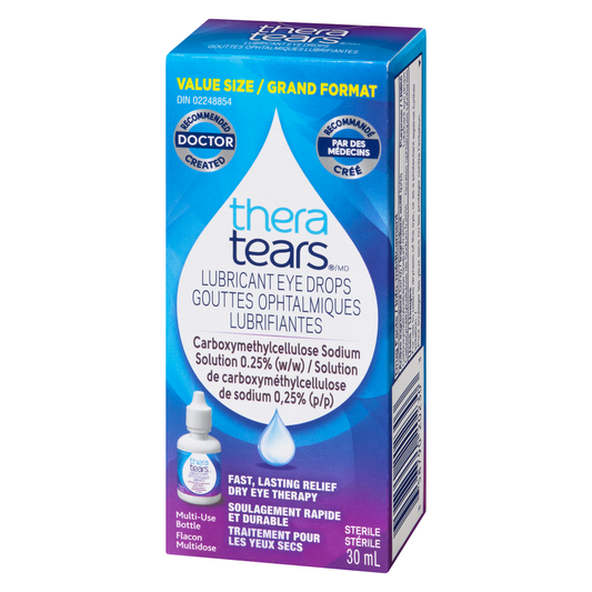 TheraTears Lubricant Eye Drops, 30 mL