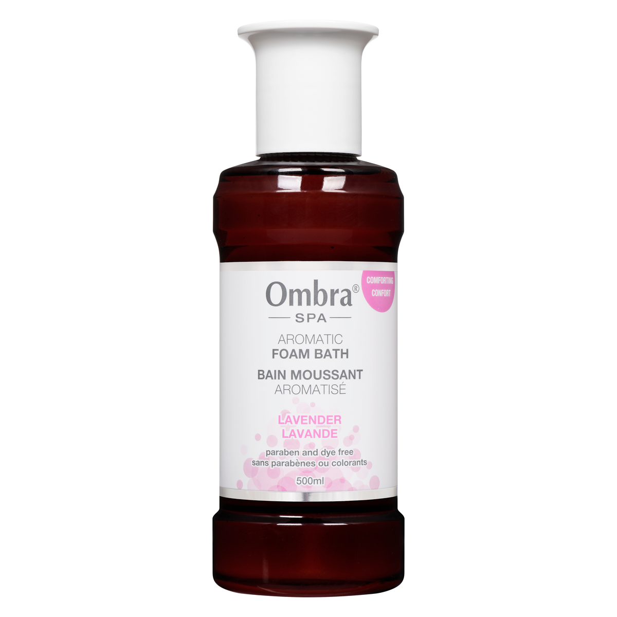 Ombra Spa Aromatic Foam Bath, Lavender, 500 mL