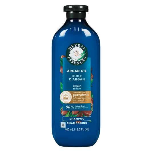 Herbal Essences Pure Plants Argan Oil Repair Shampoo, 400 mL