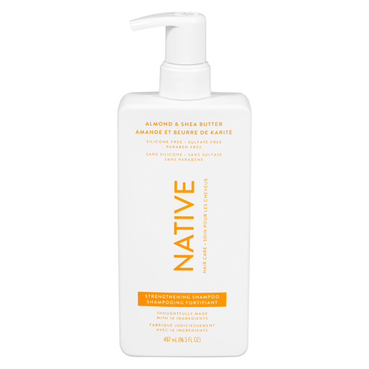 Native Almond & Shea Butter Strengthening Shampoo, 487 mL