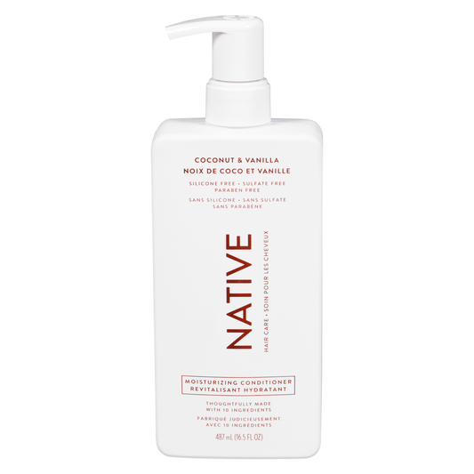 Native Moisturizing Conditioner, Coconut & Vanilla, 487 mL