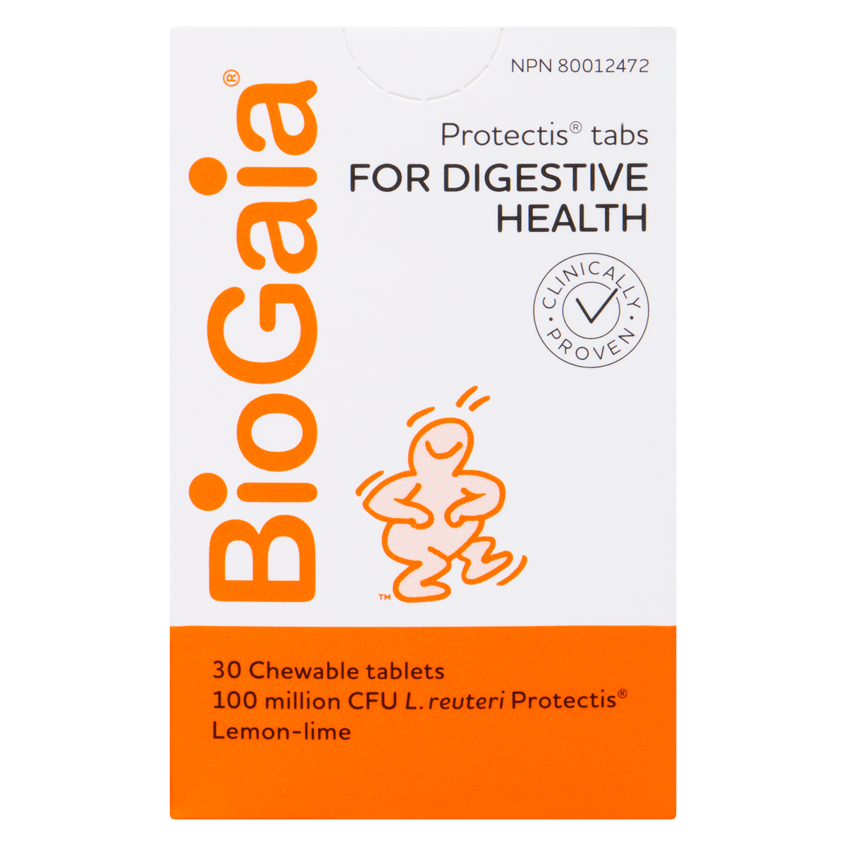 BioGaia Protectis Lemon-Lime Chewable Tablets, 30 Tablets