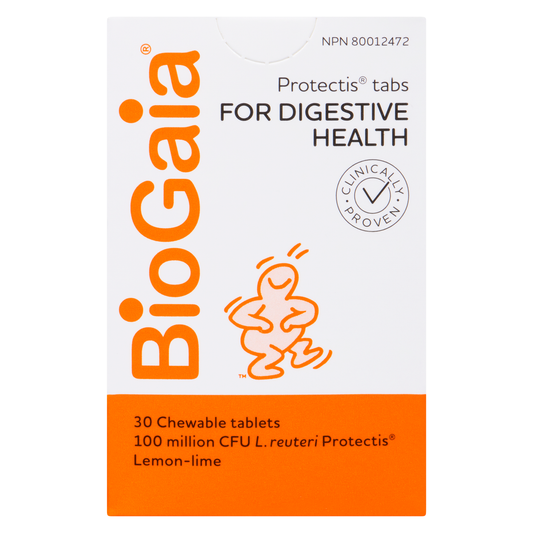 BioGaia Protectis Lemon-Lime Chewable Tablets, 30 Tablets