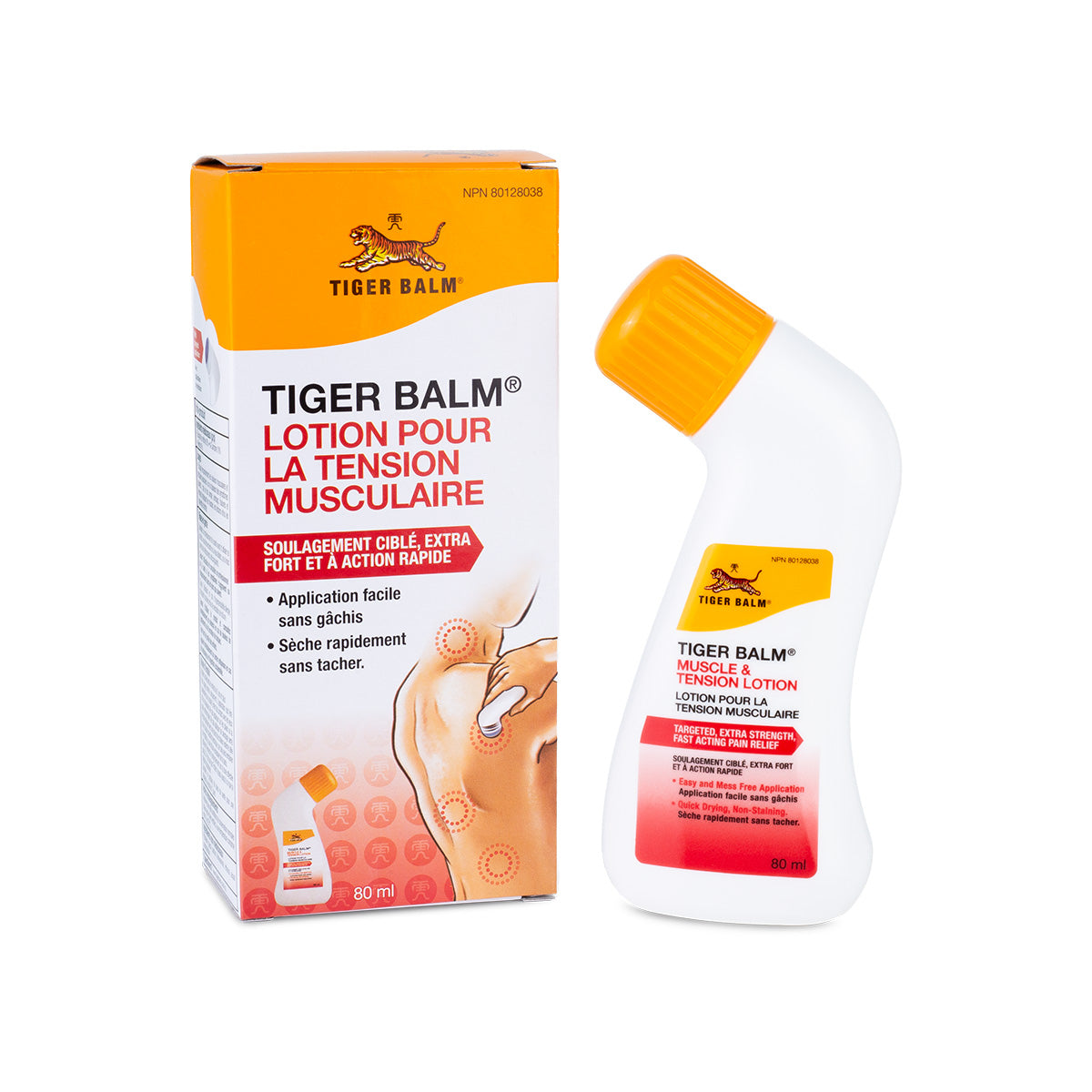 Tiger Balm Muscle & Tension Lotion 80 mL