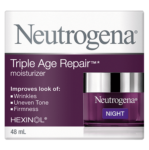 Neutrogena Triple Age Repair Moisturizer Night, 48 mL