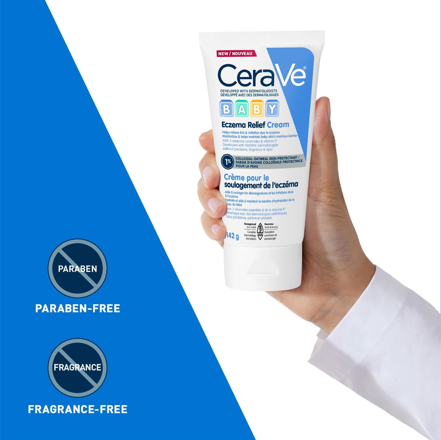 CeraVe Baby Eczema Relief Cream, 142 g