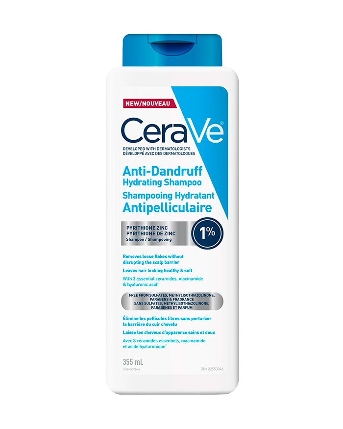 CeraVe Anti-Dandruff Hydrating Shampoo, 355 mL
