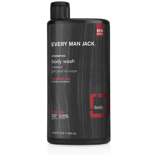 Every Man Jack Crimson Oak Body Wash, 500 mL