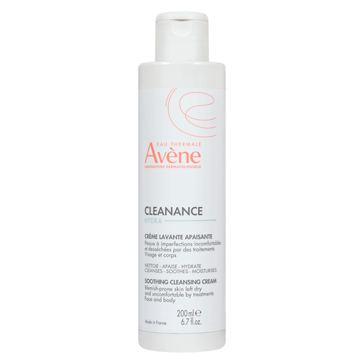 Avène Cleanance Hydra Soothing Cleansing Cream, 200 mL
