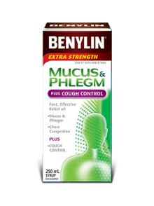 BENYLIN MUCOUS COUGH CONTROL 250ML - Queensborough Community Pharmacy