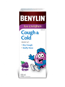 BENYLIN DM D CHILD 100ML - Queensborough Community Pharmacy