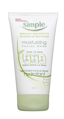SIMPLE MOISTURIZING FACIAL WSH 150ML - Queensborough Community Pharmacy