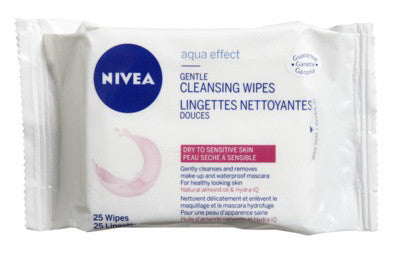 NIVEA VISAGE GENTLE CLEANSING WIPES25'S - Queensborough Community Pharmacy
