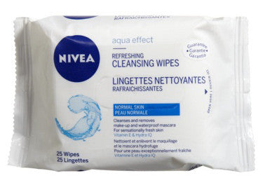 NIVEA VISAGE REFRESHING CLEANSING WIPES 25'S - Queensborough Community Pharmacy