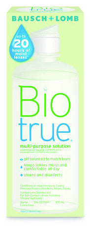 BIOTRUE MULTI-PURPOSE SOLUTION 300ML - Queensborough Community Pharmacy