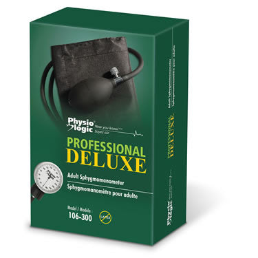 AMG ADULT SPHYGMOMANOMETER PHYSIO LOGIC PROFESSIONAL DELUXE 1'S - Queensborough Community Pharmacy