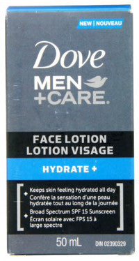 DOVE FACE LOTION HYDRATE 50ML - Queensborough Community Pharmacy