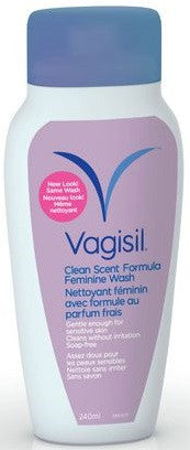 VAGISIL FEMININE WASH 240ML - Queensborough Community Pharmacy