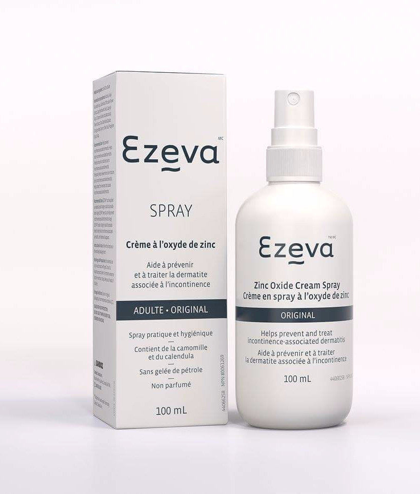 EZEVA ADULT ZINC OXIDE SPRAY 100ML - Queensborough Community Pharmacy