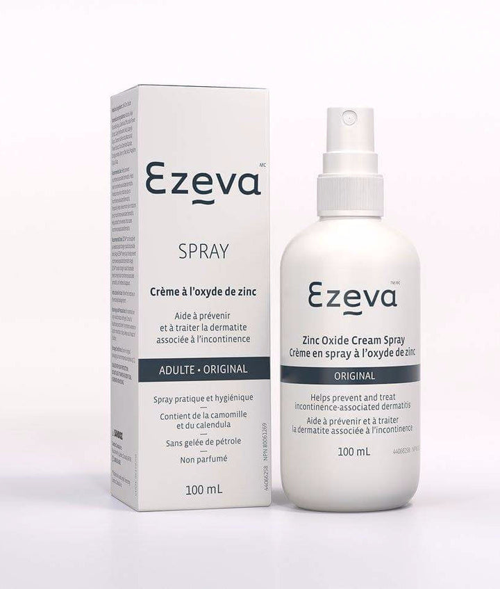 EZEVA ADULT ZINC OXIDE SPRAY 100ML - Queensborough Community Pharmacy
