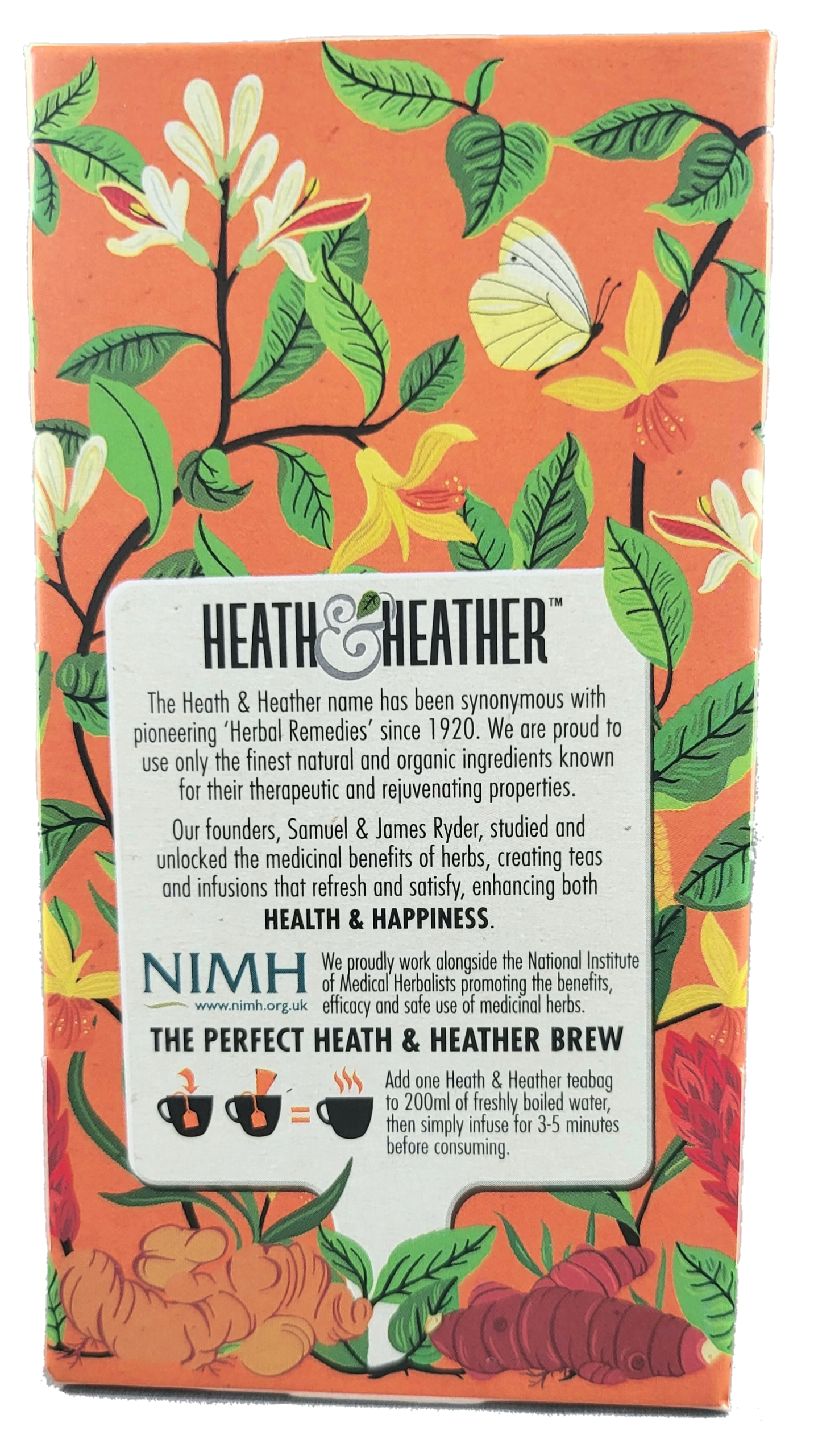 Heath & Heather Organic Turmeric Root Brew