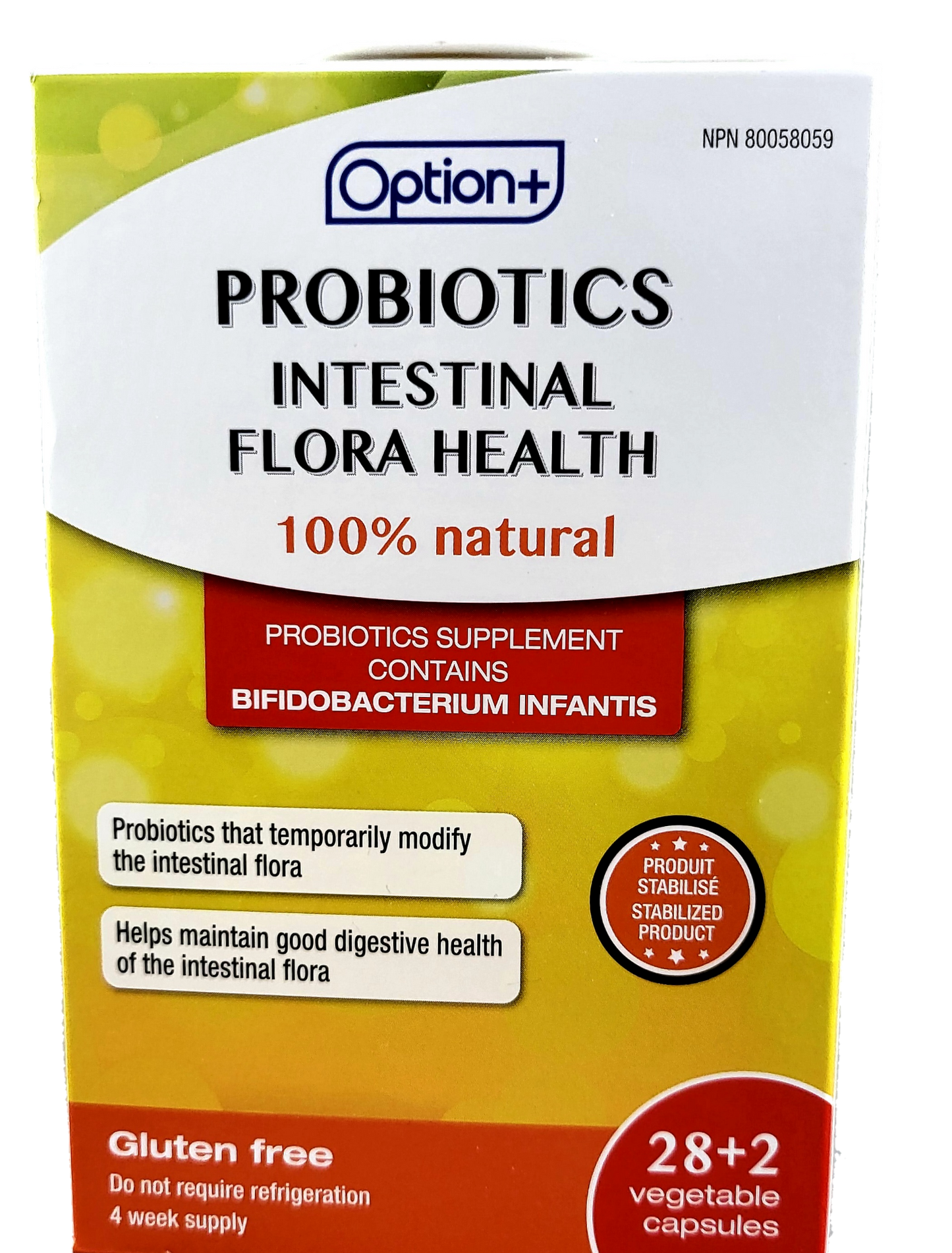 OPTION+ INTESTINAL FLORA HEALTH  30's