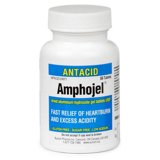 AMPHOJEL TABS 50'S - Queensborough Community Pharmacy