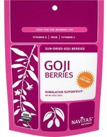 NAVITAS NATURALS ORGANIC GOJI BERRIES 113G - Queensborough Community Pharmacy - 1