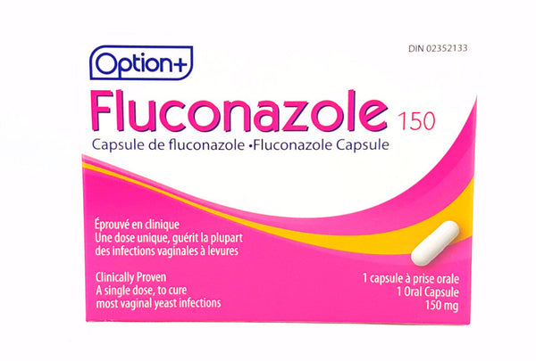 OPTION+ FLUCONAZOLE 150MG CAP 1'S - Queensborough Community Pharmacy - 1
