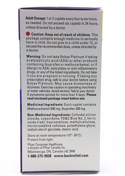 ROBAX PLATINUM CAPLETS 60'S | Queensborough Community Pharmacy