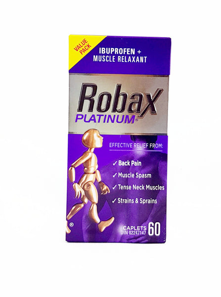 ROBAX PLATINUM CAPLETS 60'S - Queensborough Community Pharmacy - 1