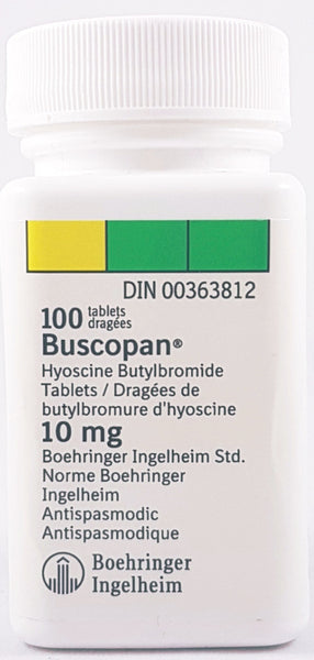 BUSCOPAN 10MG 100'S - Queensborough Community Pharmacy - 1