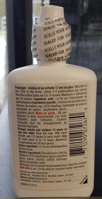 OPTION+ NASAL HYDRATING SPRAY 20+10