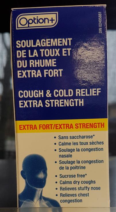 OPTION+ COUGH & COLD ES 120ML