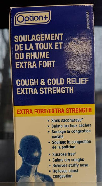 OPTION+ COUGH & COLD ES 120ML