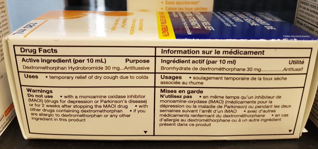 OPTION+ DRY COUGH RELIEF EXTRA STRENGTH 120ML