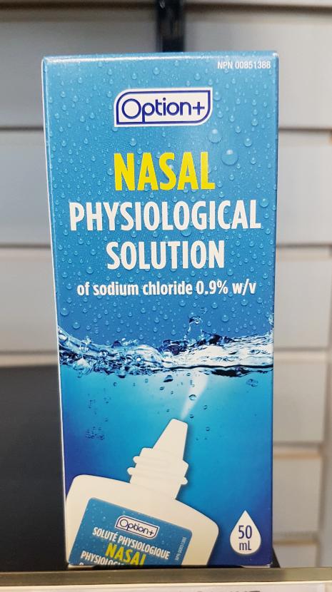 OPTION+ NASAL SALINE SOLUTION SPRAY