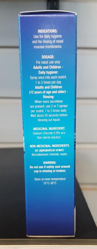 OPTION+ NASAL SALINE SOLUTION SPRAY