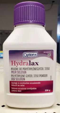 OPTION+ HYDRALAX 238G (GENERIC RESTORALAX)