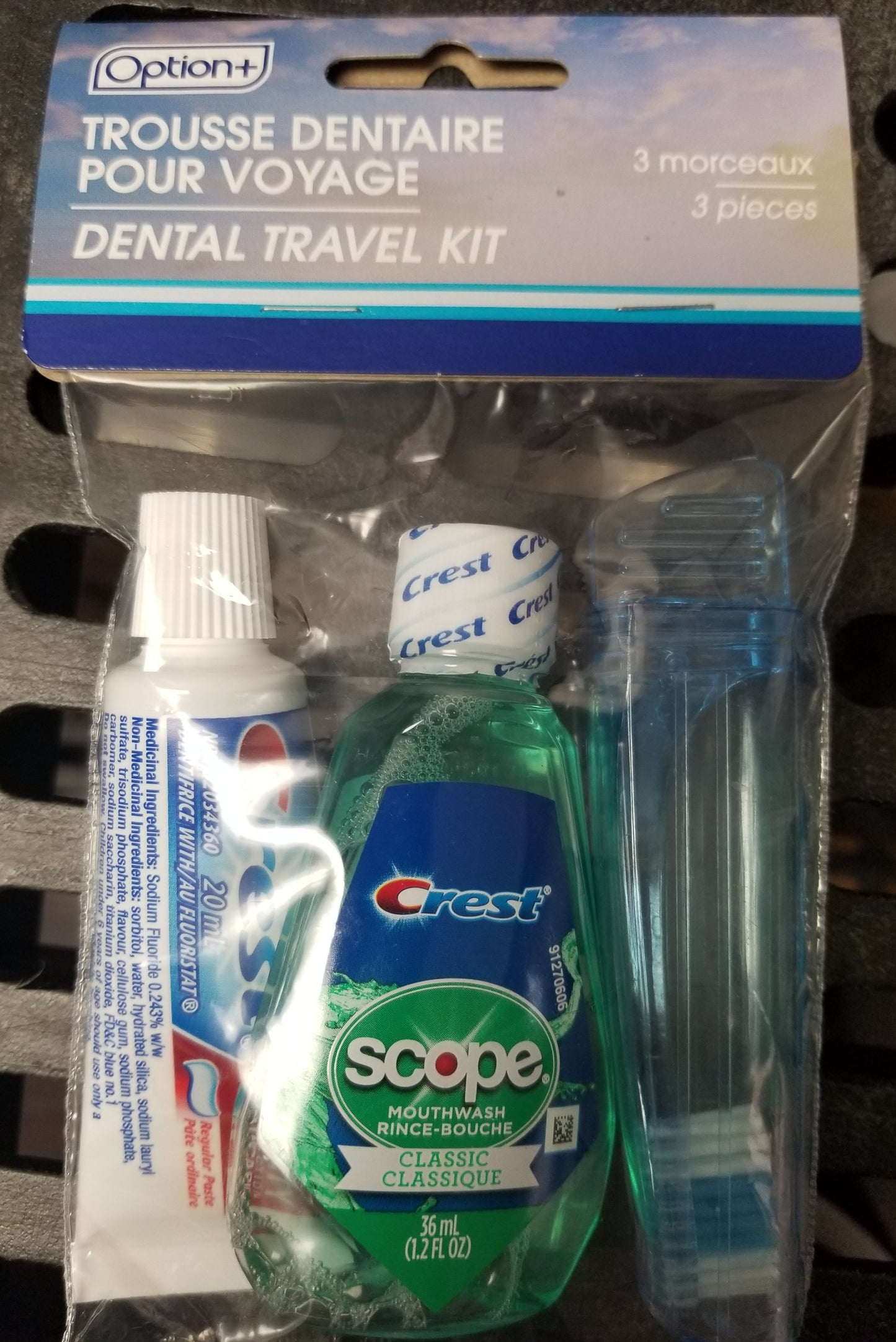 OPTION+ DENTAL TRAVEL KIT