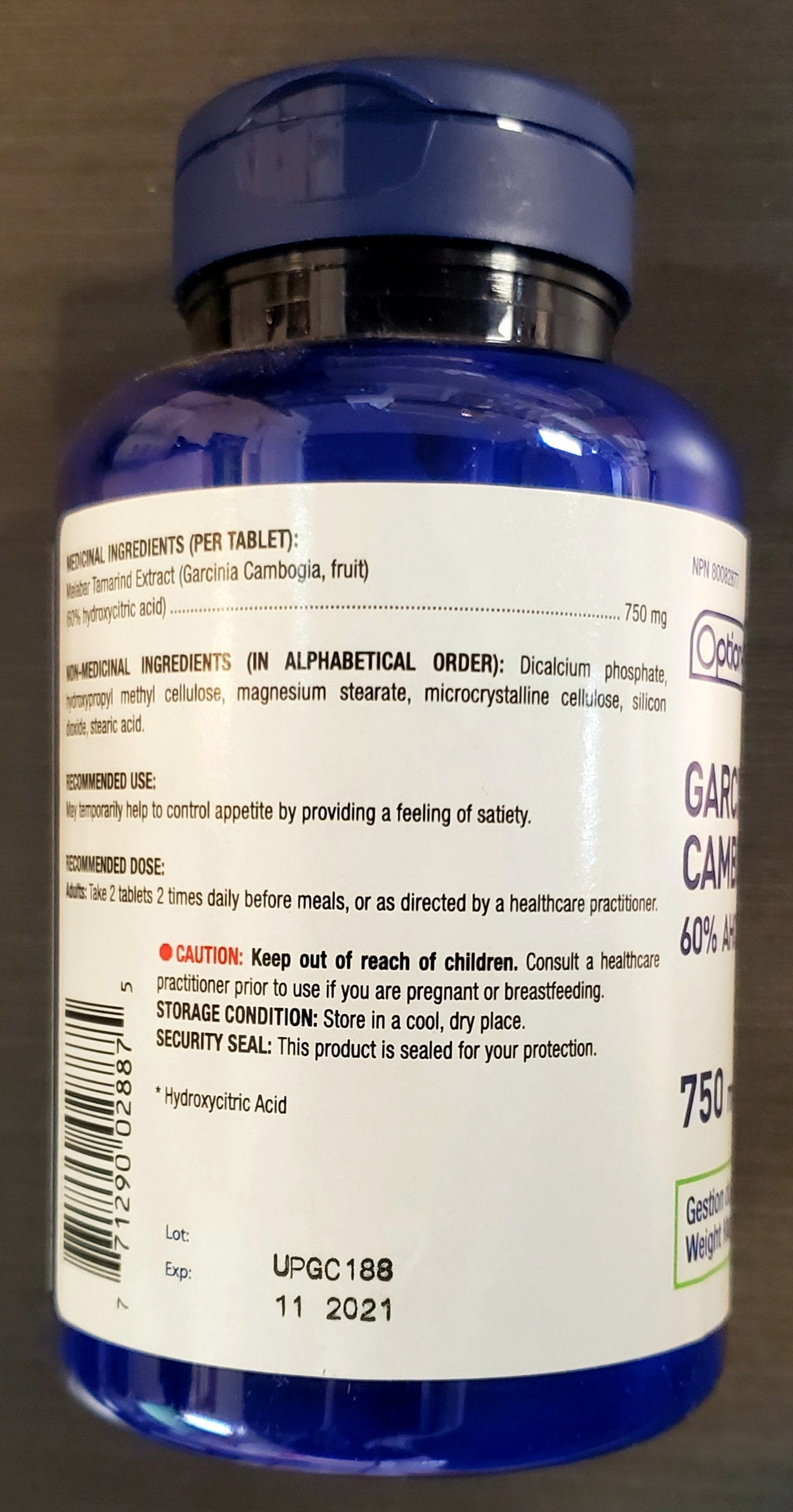OPTION+ GARCINIA CAMBOGIA