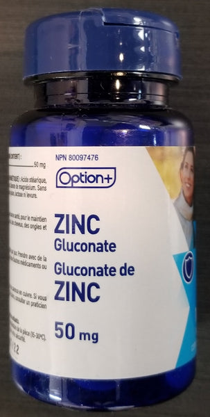 OPTION+ ZINC GLUCONATE