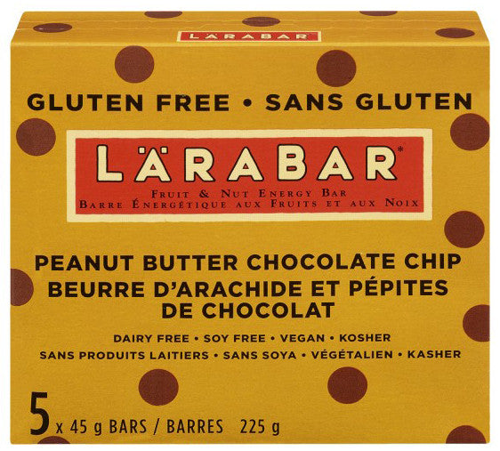 LARABAR PB CHOCOLATE CHIP 5'S - Queensborough Community Pharmacy