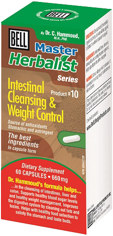 BELL #10 INTESTINAL CLEANSING AND WEIGHT CONTROL - Queensborough Community Pharmacy