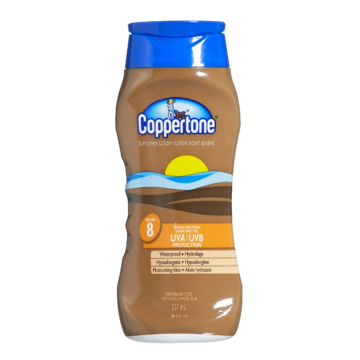 COPPERTONE GENERAL PROTECTION SPF8 237ML - Queensborough Community Pharmacy
