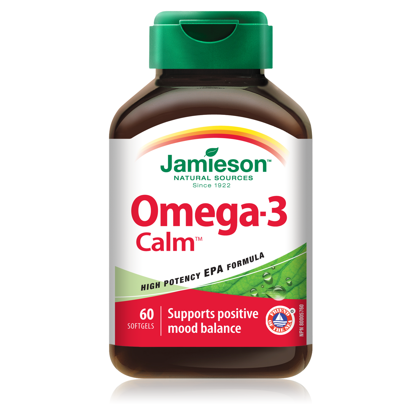 JAMIESON OMEGA 3 CALM 1000MG 60'S - Queensborough Community Pharmacy