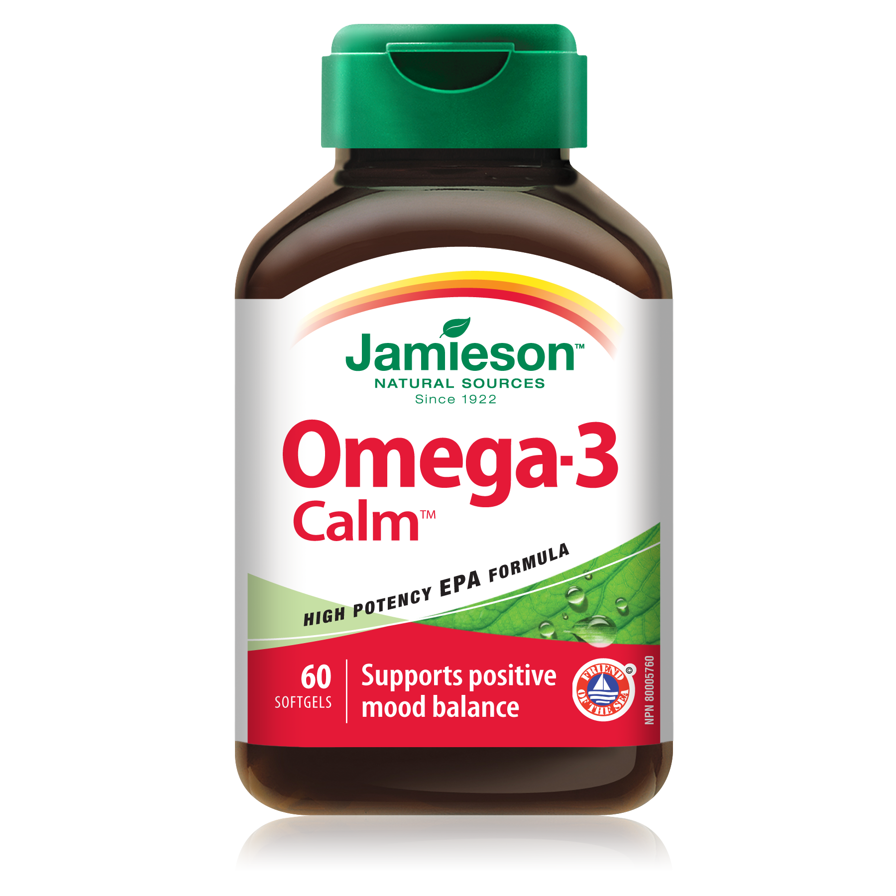 JAMIESON OMEGA 3 CALM 1000MG 60'S - Queensborough Community Pharmacy
